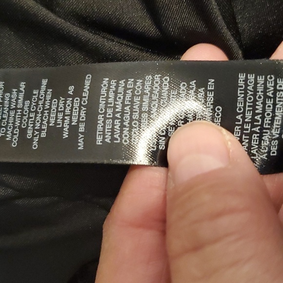 WHBM Stripe Bodycon Midi Dress SZ 00 - Picture 6 of 7